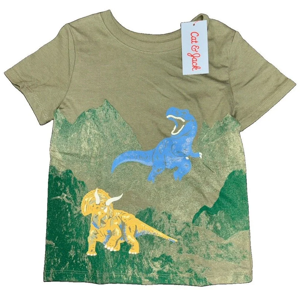 Cat & Jack Garanimals Boy’s 3T Summer Clothing Lot 7pcs NWT Tanks Tees Shorts